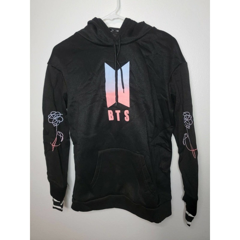 BTS Love Yourself Answer Hoodie Sweater Jacket Size Adult L Large Flower K-pop